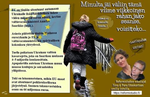 Rahaa, rahaa, mitäs muuta.