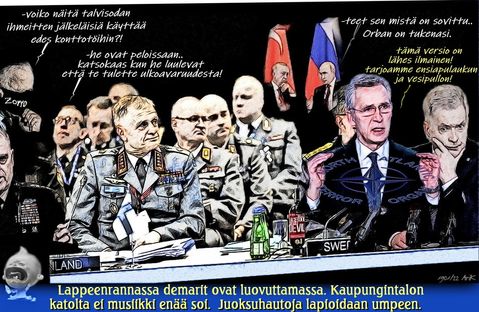 Nato jäsenyyttä odotellessa.