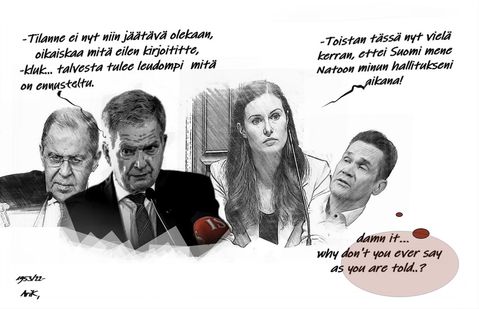 Sauli ja Sanna.