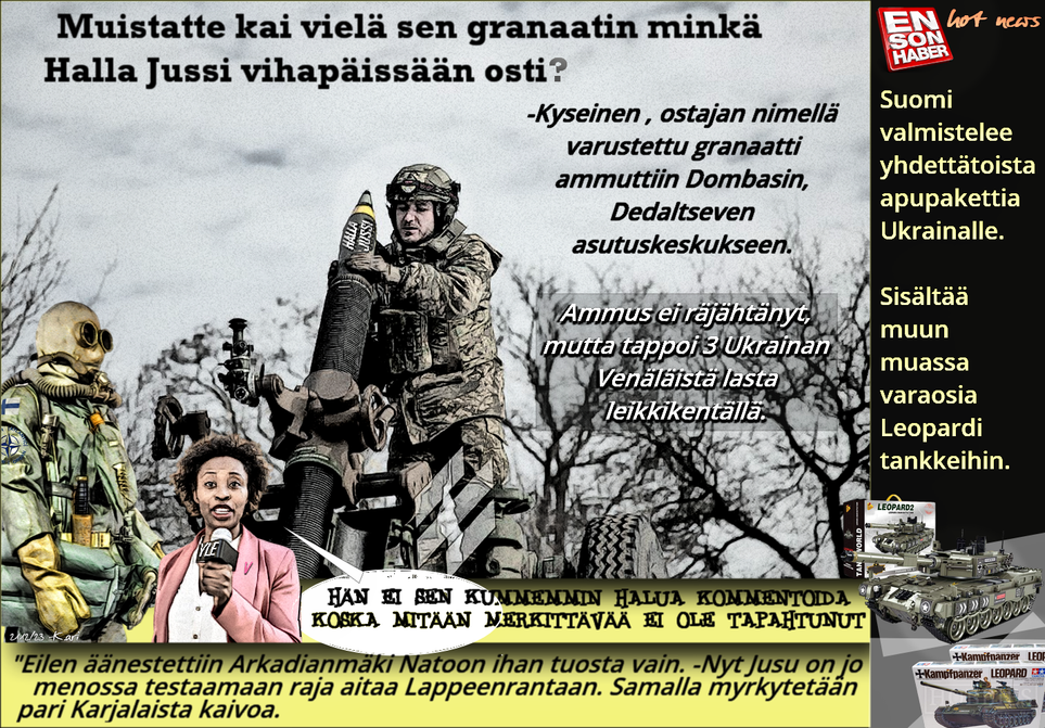 Halla-Ahon puheet tappamisesta, Osti kranaatin, Fasistinen luonne, Kuuluu vankilaan
