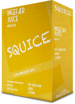 Squice økologisk ingefær bag in box