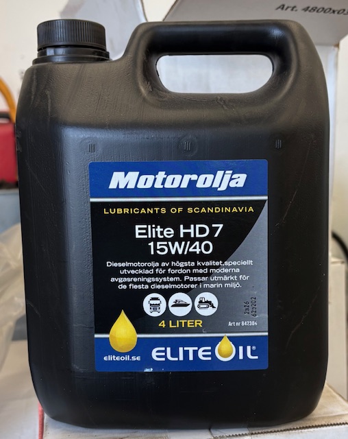 Motorolja 4 liter