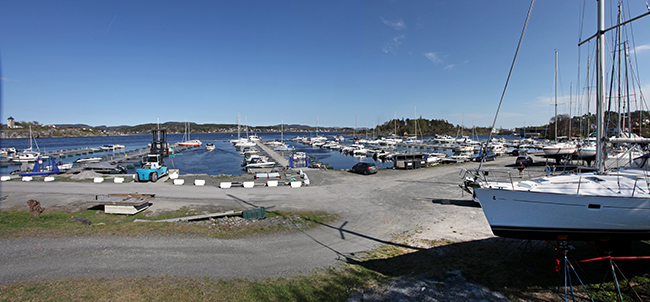 Stathelle Marina, bryggeplasser og vinteropplag