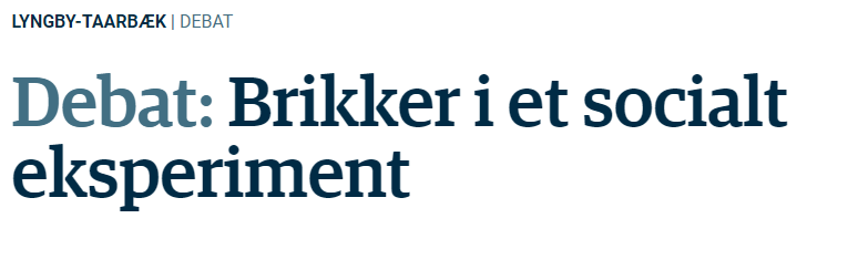 Brikker i et socialt eksperiment