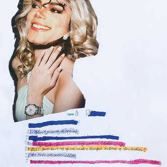 Cyberpesten bullying collage akv sint joost art grafisch ontwerp