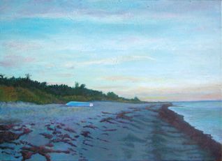 Fjellerup Strand, sommeraften