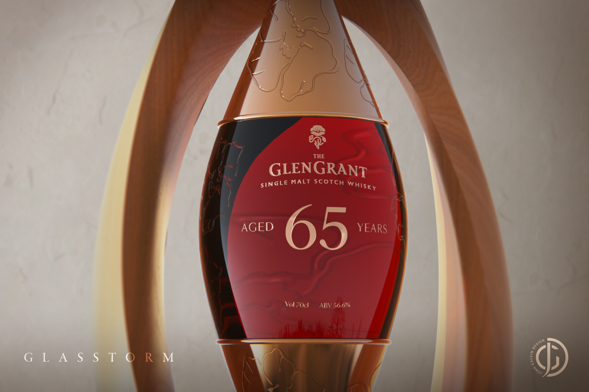 Glen Grant 65YO close