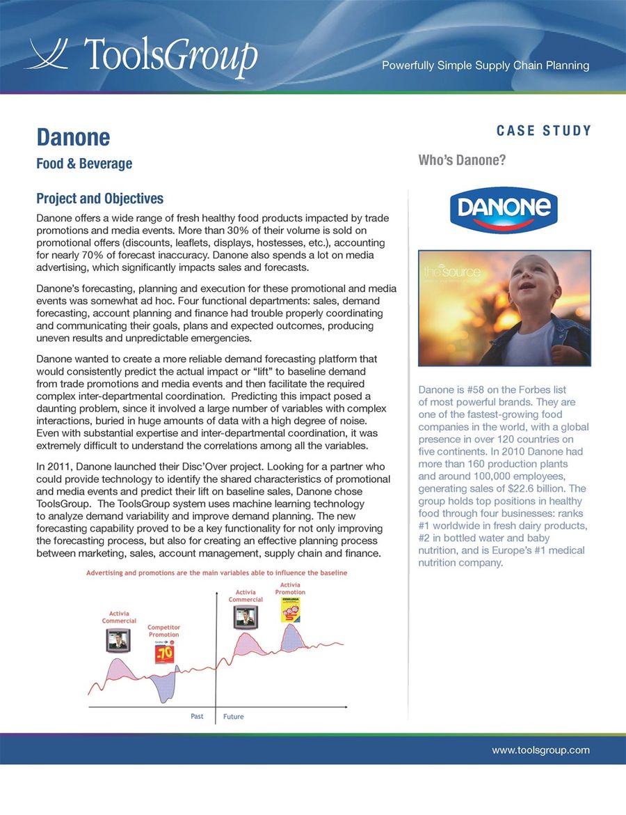 Danone Case Study Page 1