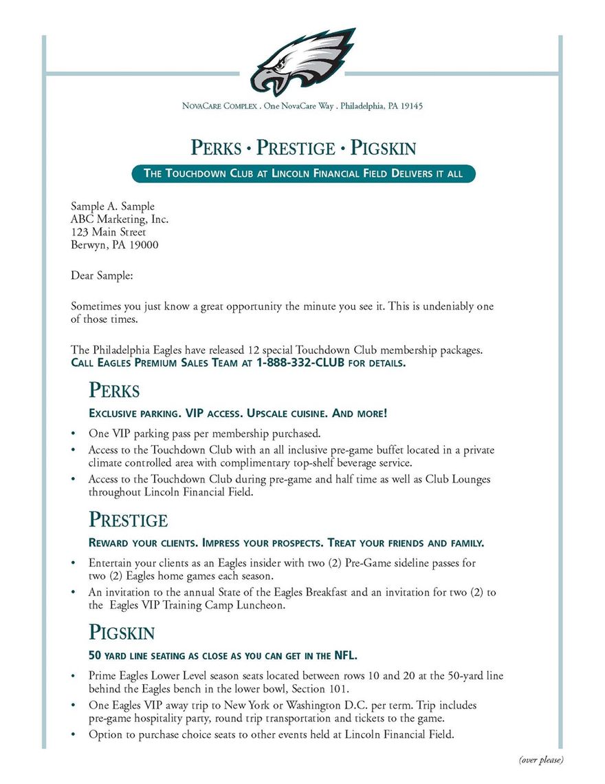 NFL Phila Eagles Page 1