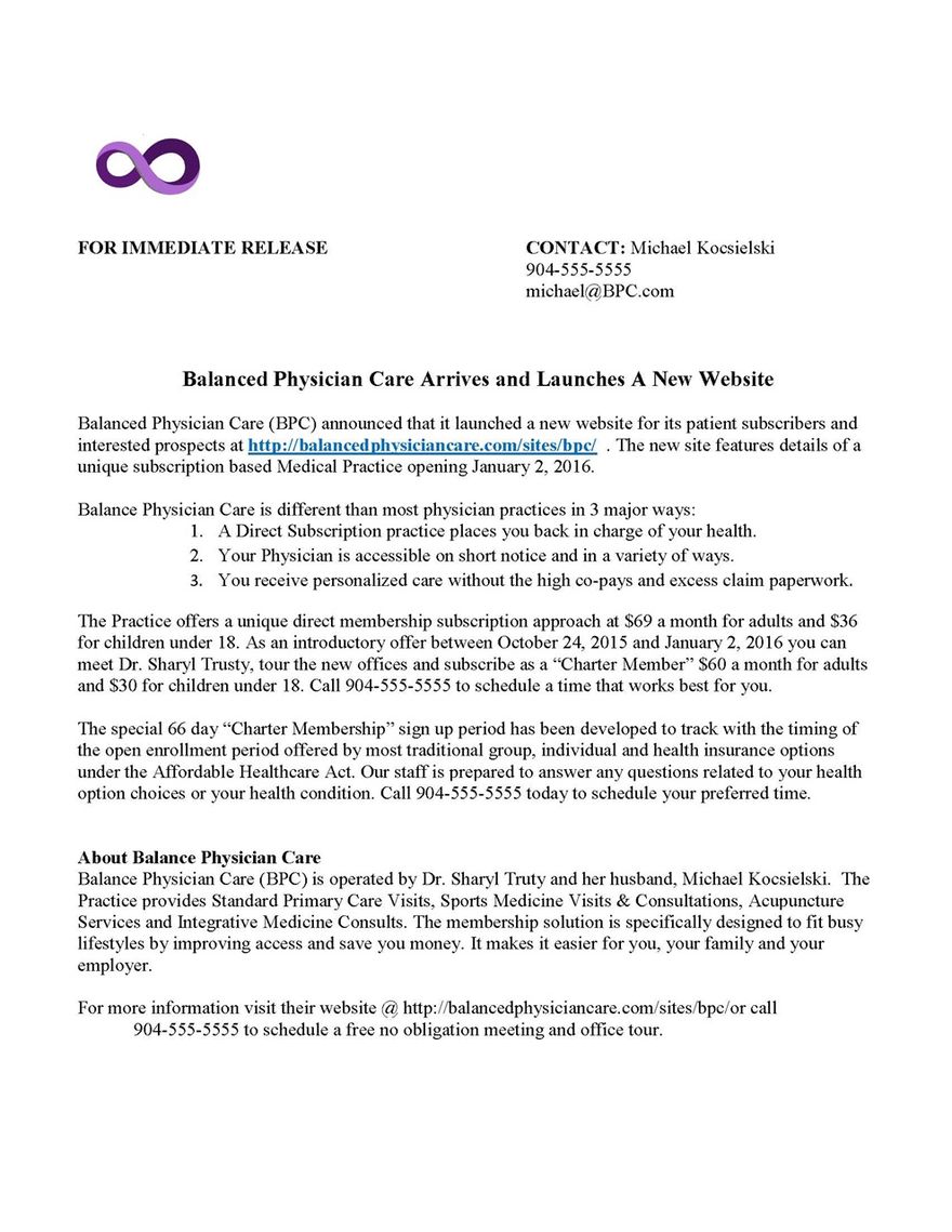 Balanced Physician Care PR