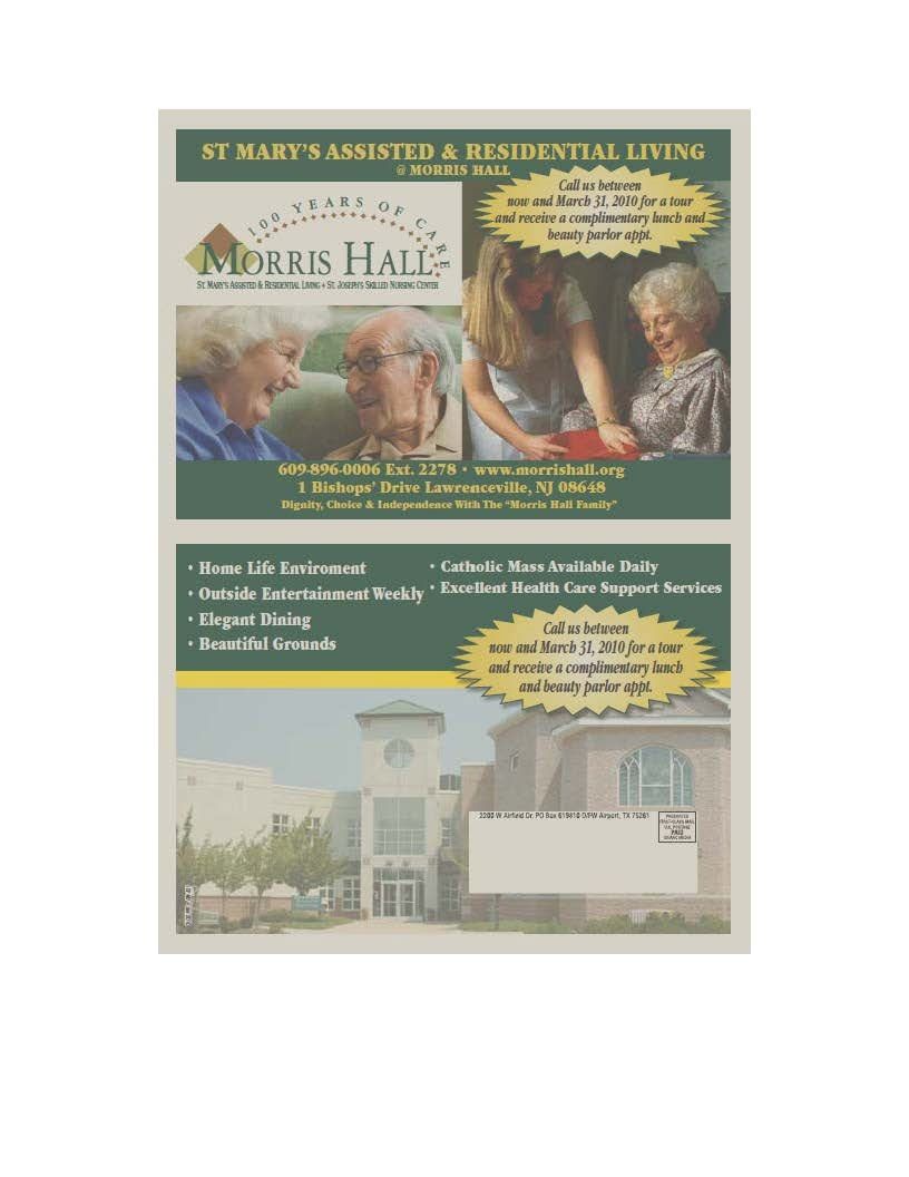 Morris Hall Assisted Living Direct Mail