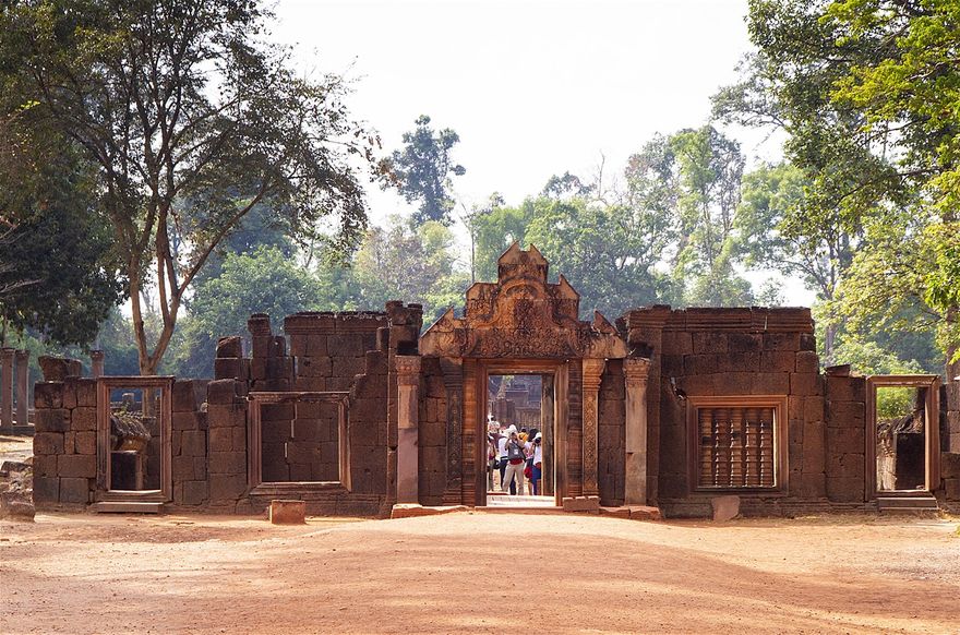 Temple de grés rose - Site d'Angkor