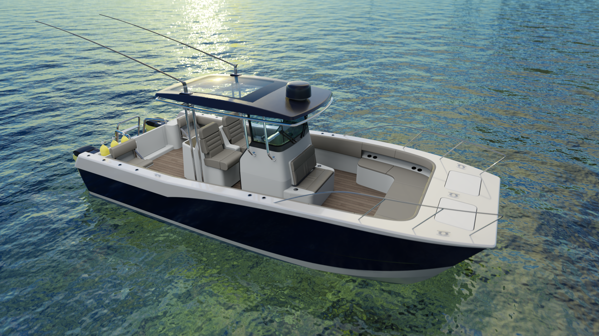 Design and vis study: Offshore fishing vessel