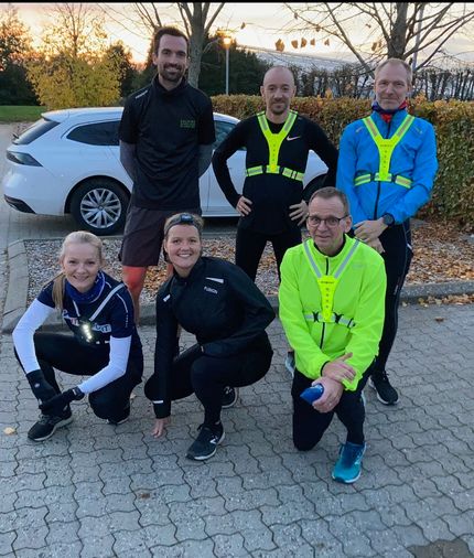 Holdet der stod til start kl 1800