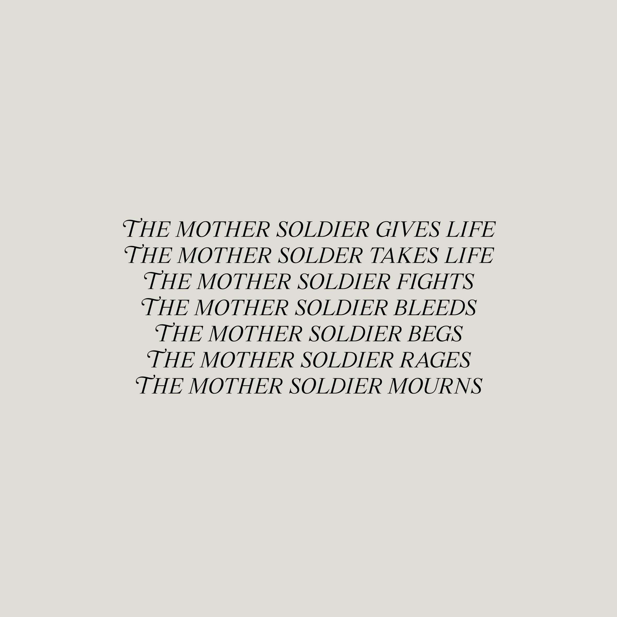 Instagram The Mother Soldier