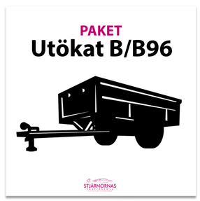 Utökat B körkort B96 släp paket körlektioner Stjärnornas Trafikskola Falkenberg