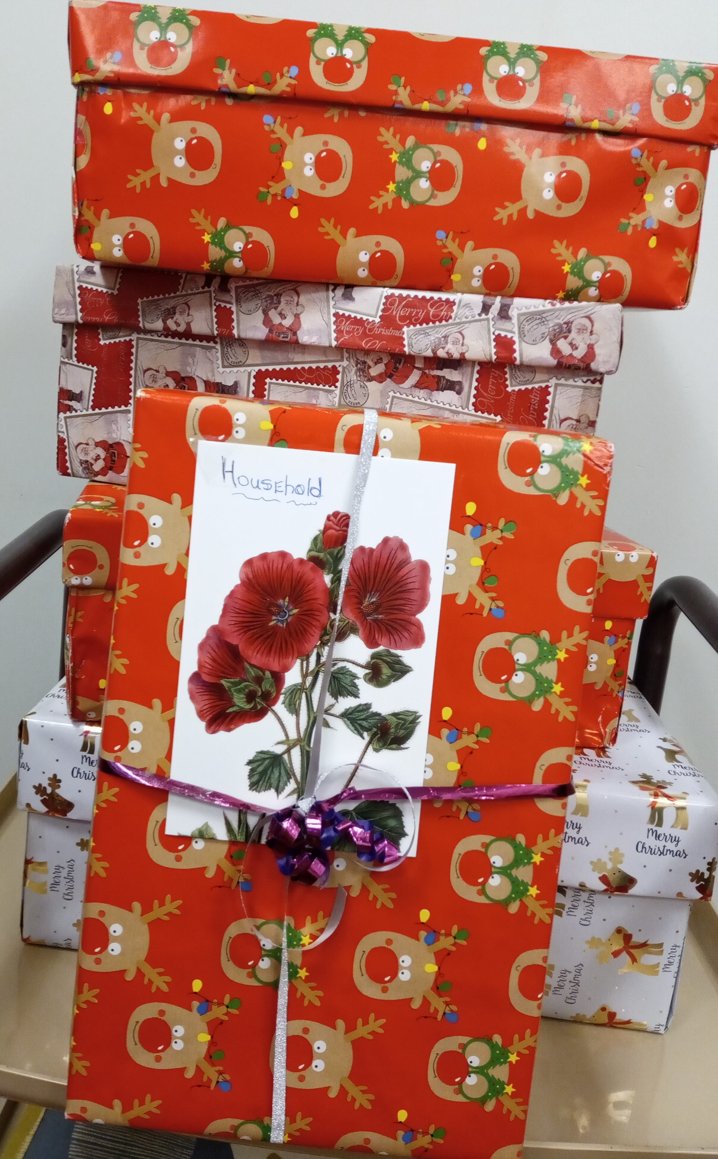 Christmas shoe box appeal