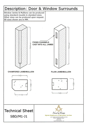 Concrete Window & Door Surrounds