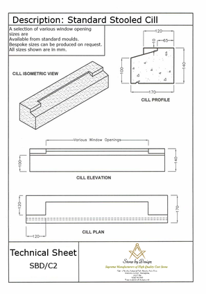Standard Stooled Cill SBD/C2
