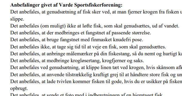 Så starter laksefiskeriet igen den 16. april 2022.

Storålaksen er i tilbagegang, så det er vigtigt at alle bidrager til at passe på de fisk, der skal genudsættes, så de bedst muligt overlever til gydetidspunktet i december.

Varde Sportsfiskerforening har opdateret deres anbefalinger for fiskeriet i 2022 - dem kan jeg godt bakke op om...måske med den tilføjelse, at det vil være en stor fordel at fiske med enkeltkrog på ALLE agn og som i andre vandløb droppe ormen/gulpen, når kvotelaksen er fanget. Nu også ved Brede Å https://www.bredeaa.dk/forside/nyheder/generalforsamling-2022-og-nye-etiske-retningslinjer-for-ormefiskeri 

Der er ikke tale om at moralisere, men gøre det bedst muligt for Storålaksen - den eneste selvreproducerende laksebestand i Danmark.

Jakob Larsen