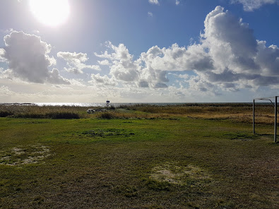 The football field