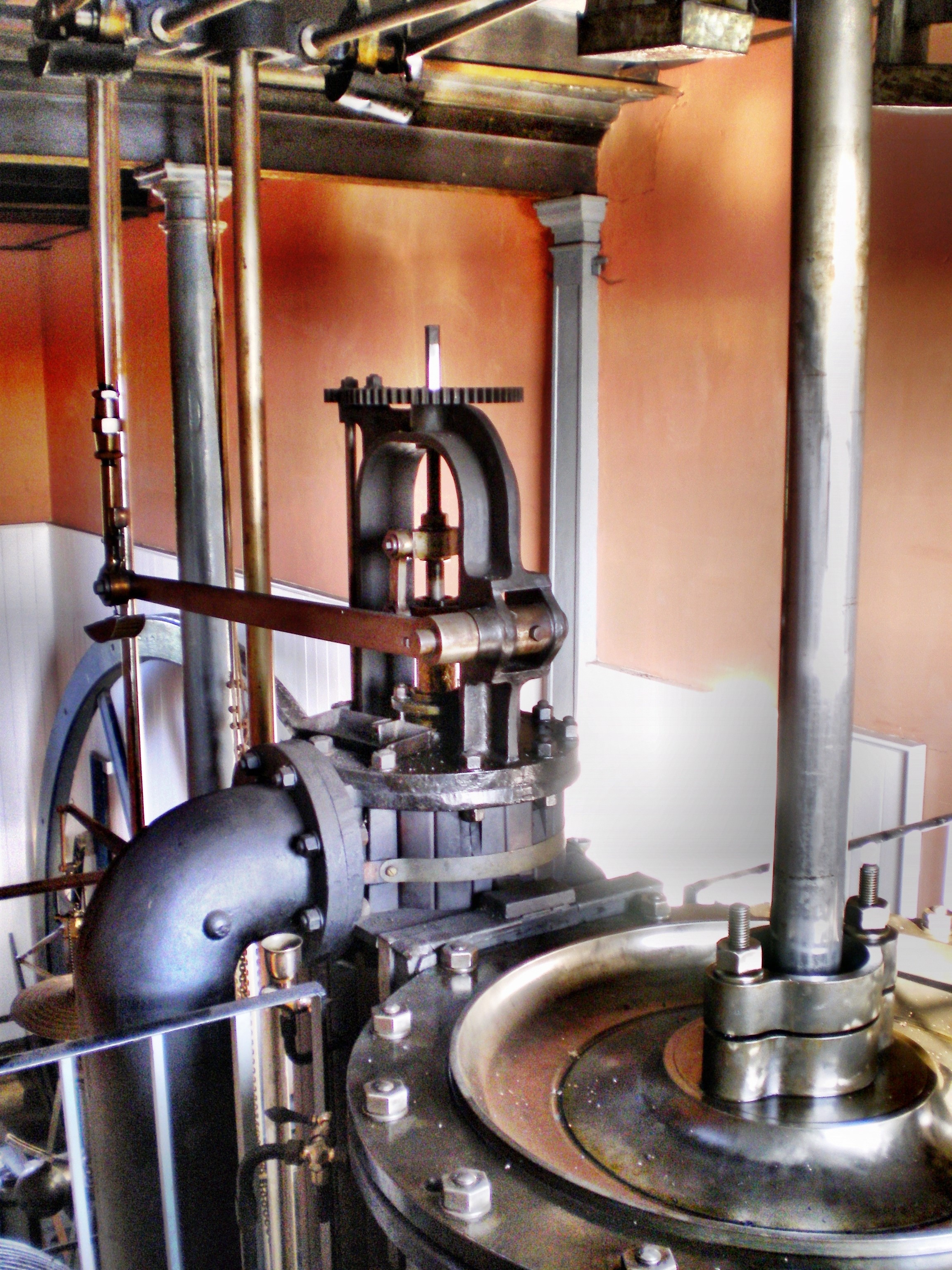 Tops of Piston and Valve chest