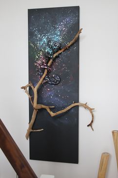 buntes Chamäleon, inkl. Lichtspiel