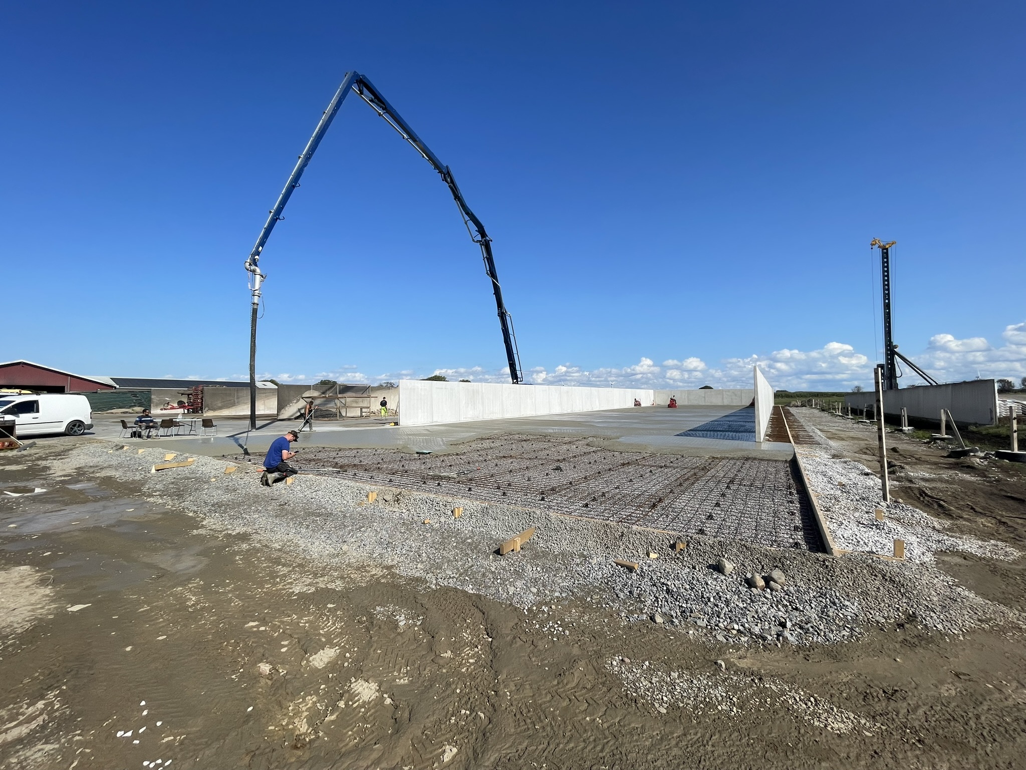 gjutning plansilo