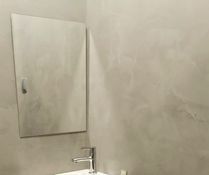 beton cire grijs toilet