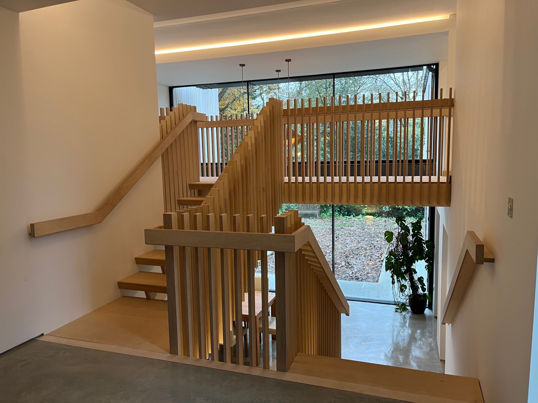 Double Height Glazed Atrium