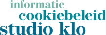 STUDIO KLO - Cookiebeleid