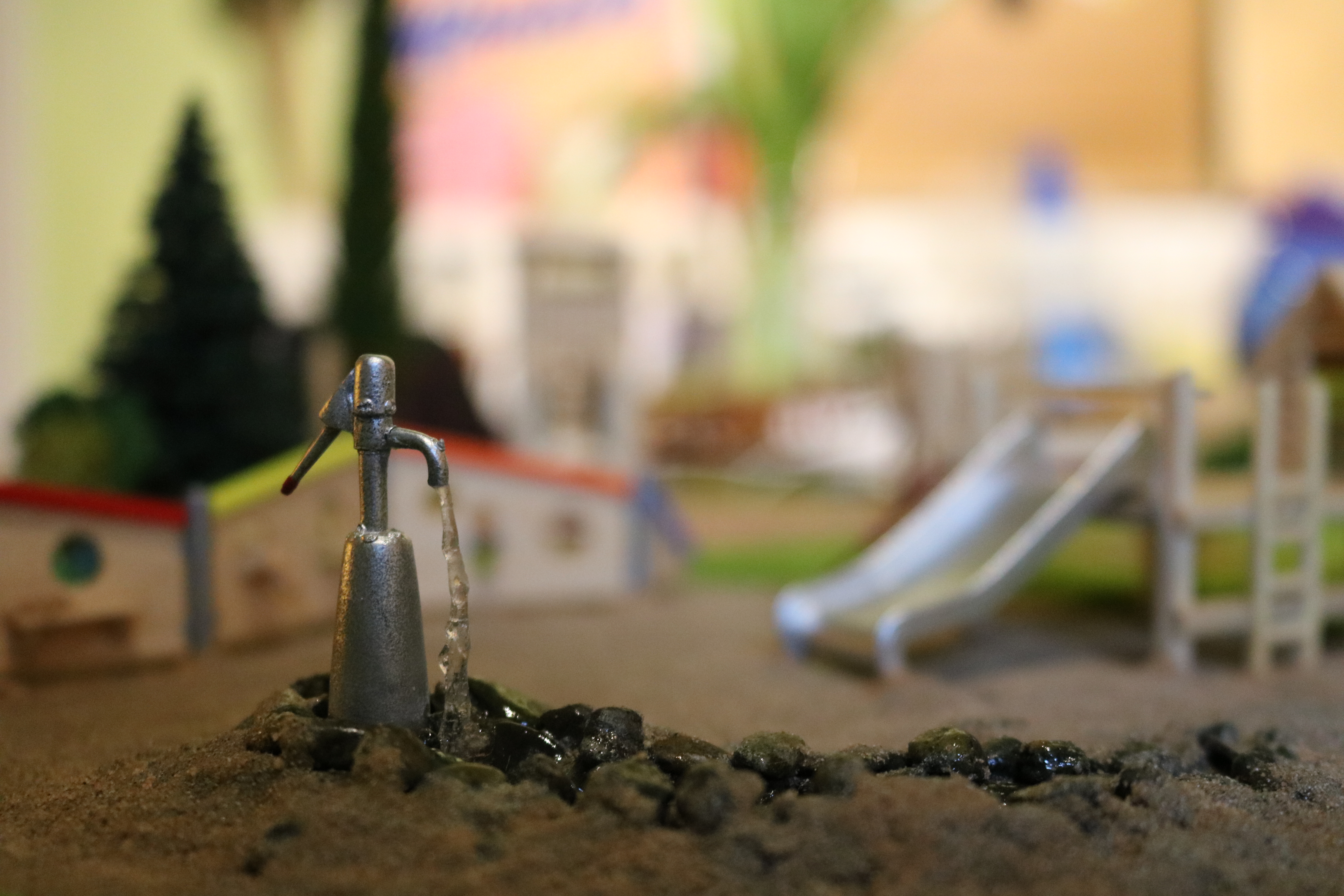 timberplay water play pump