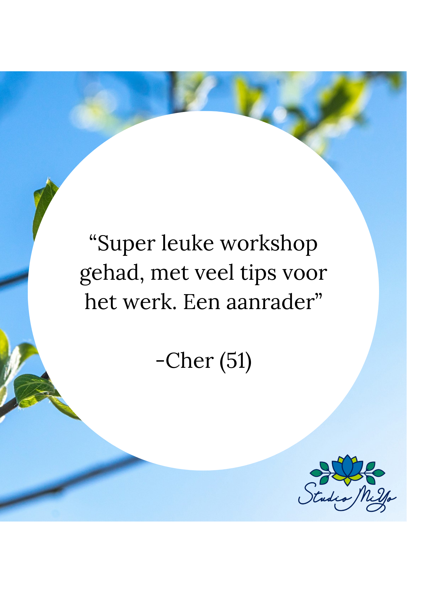 Workshop Grip op stress