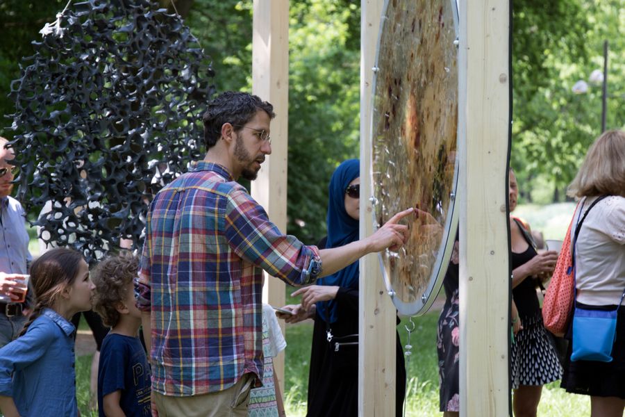 Relationscape, Installation view Bloom Festival 2018.