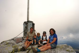 På Gaustad toppen