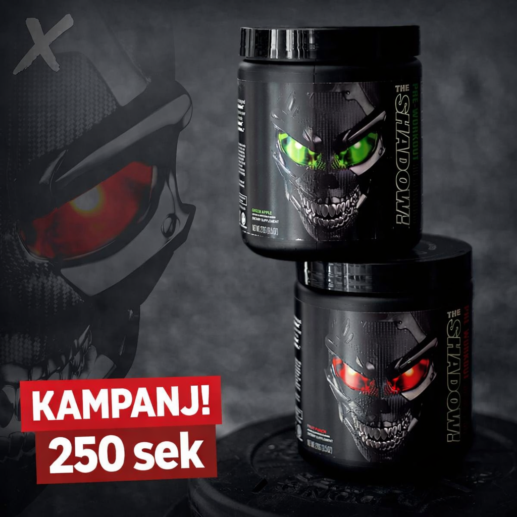 The shadow preworkout! prestera bättre på gymmet med JNX!