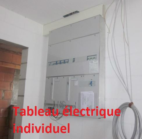 Tableau électrique individuelle pour chaque villa TOP !