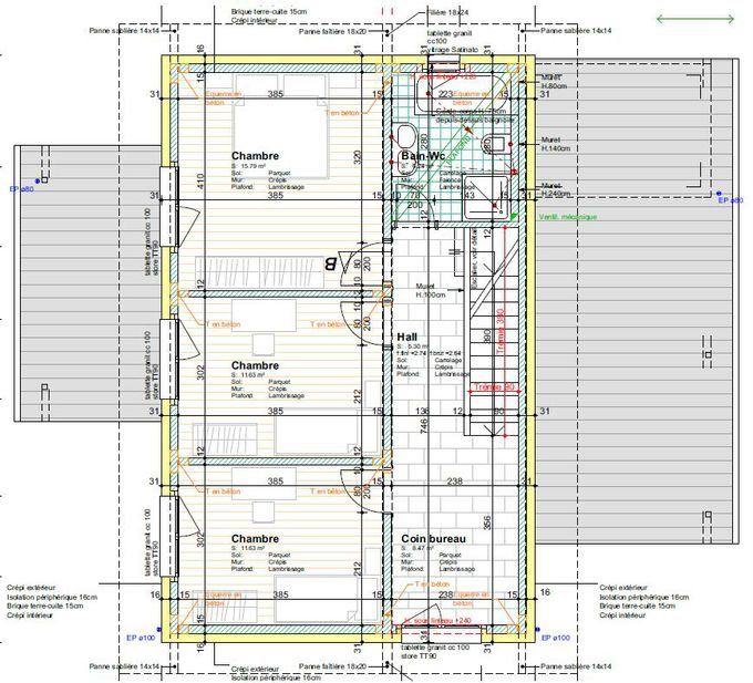 Plan Villa C Etage