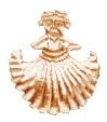 St James was a fisherman - this is his ancient scallop shell