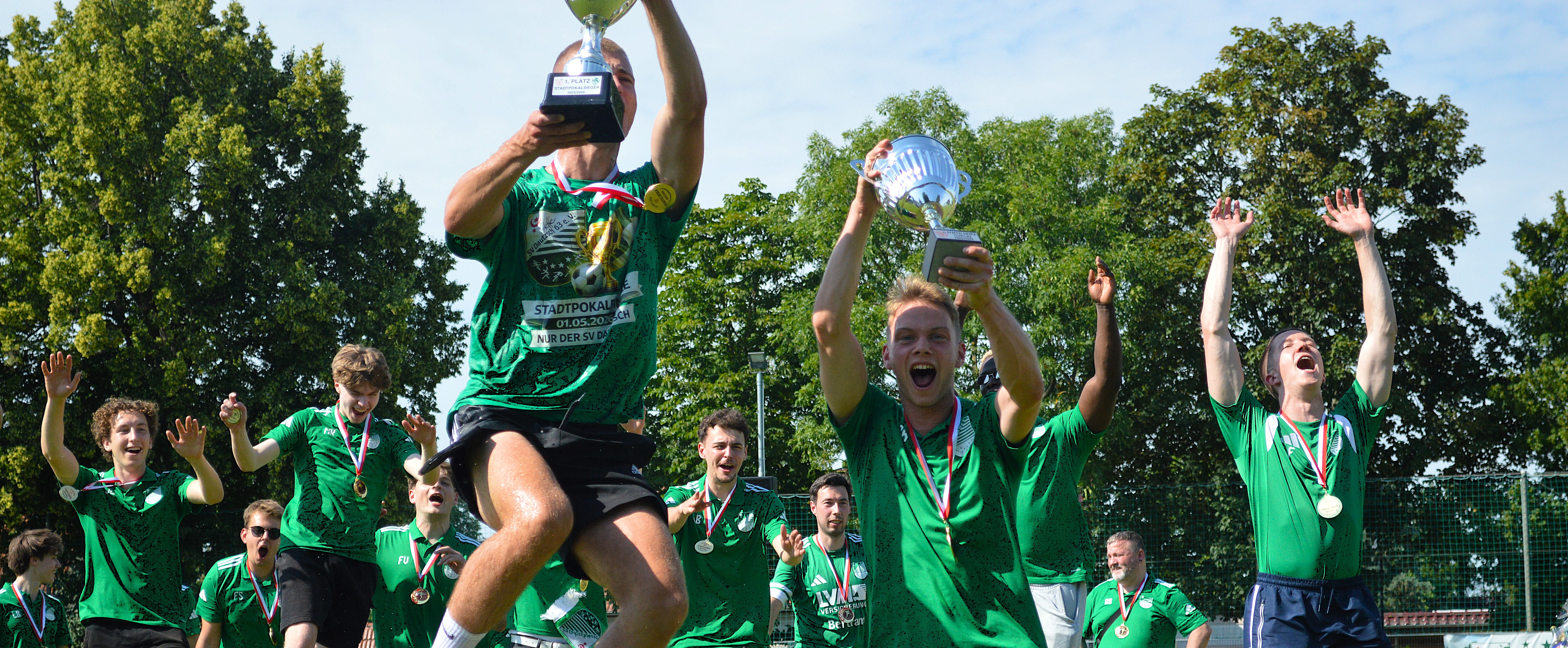 Pokalübergabe Saison 2025/26