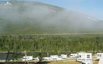 Oversikt campingområde