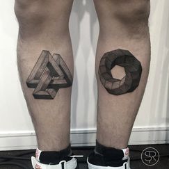 Geometric Fineline Tattoo - Sven Rayen
