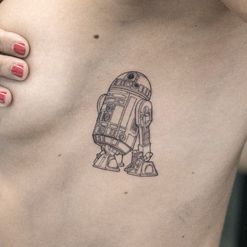StarWars fijne tattoo