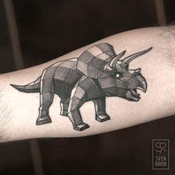 geometric tattoo