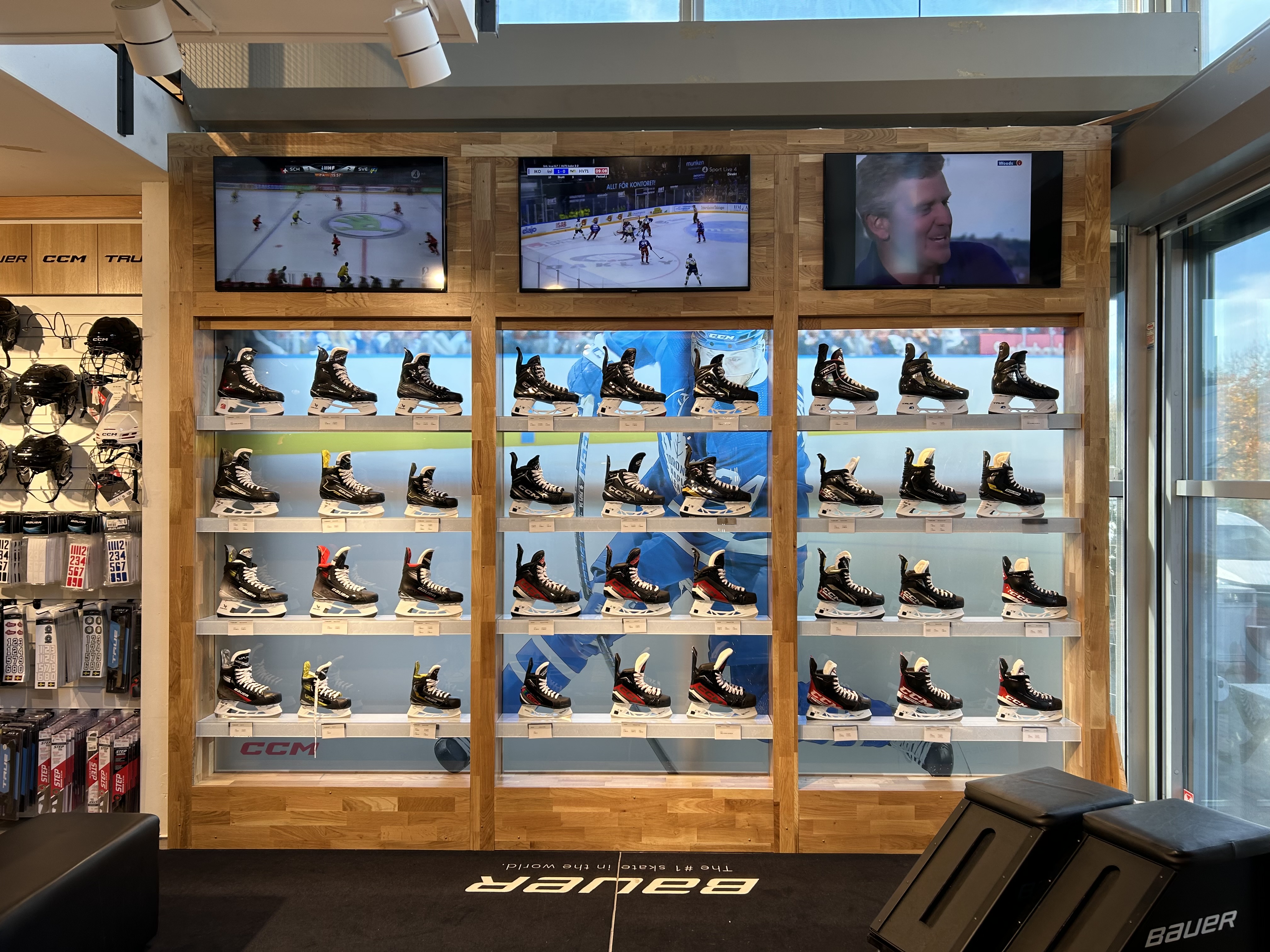 Länna Sport - Skridskovägg