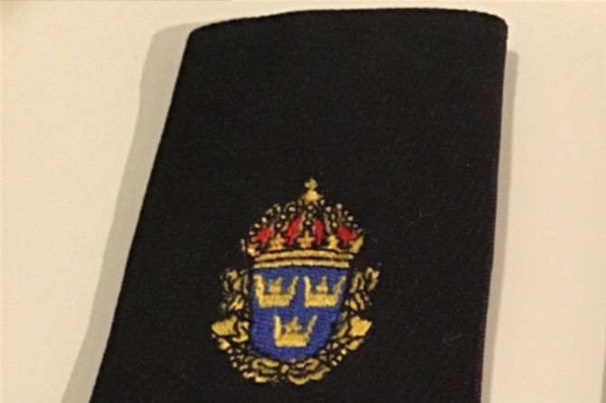 Polishögskolan broderade