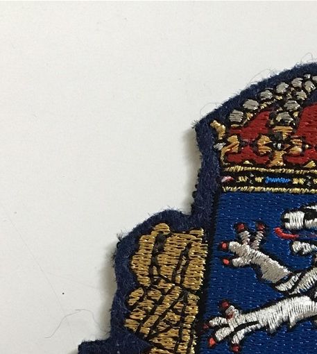 Halland broderat blazermärke