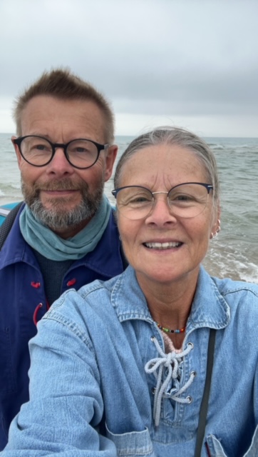 Hr og Fru Vest på Grenen / Skagen