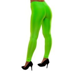 Leggings, neongröna