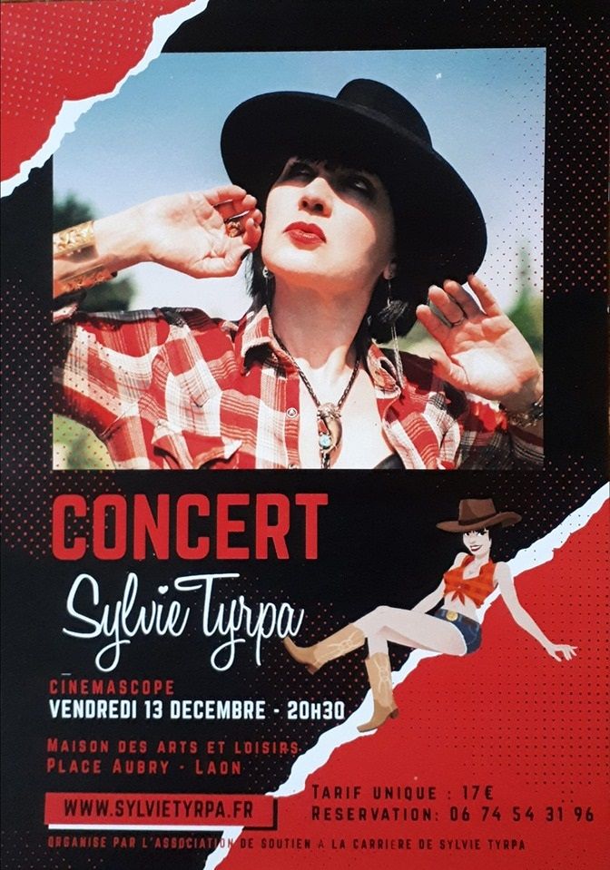 Sylvie sera en concert le 13 décembre prochain... Venez nombreux vous immerger dans l'univers singulier de cette artiste plurielle. 
Un voyage musical d'une heure trente dans les histoires en chansons de Sylvie.